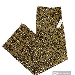 Maeve Colette Cropped Pants size 33 tall New Anthropologie